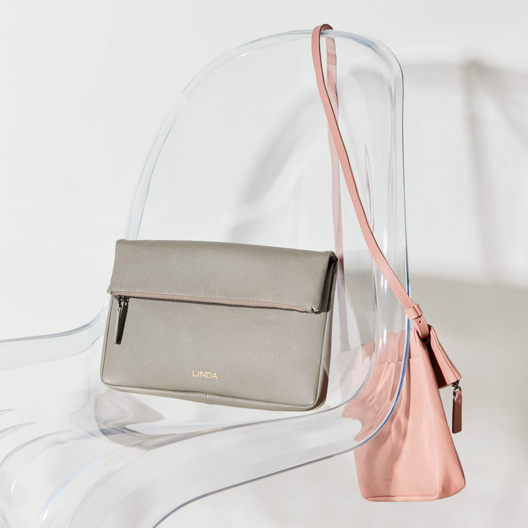 Leather Convertible Clutch